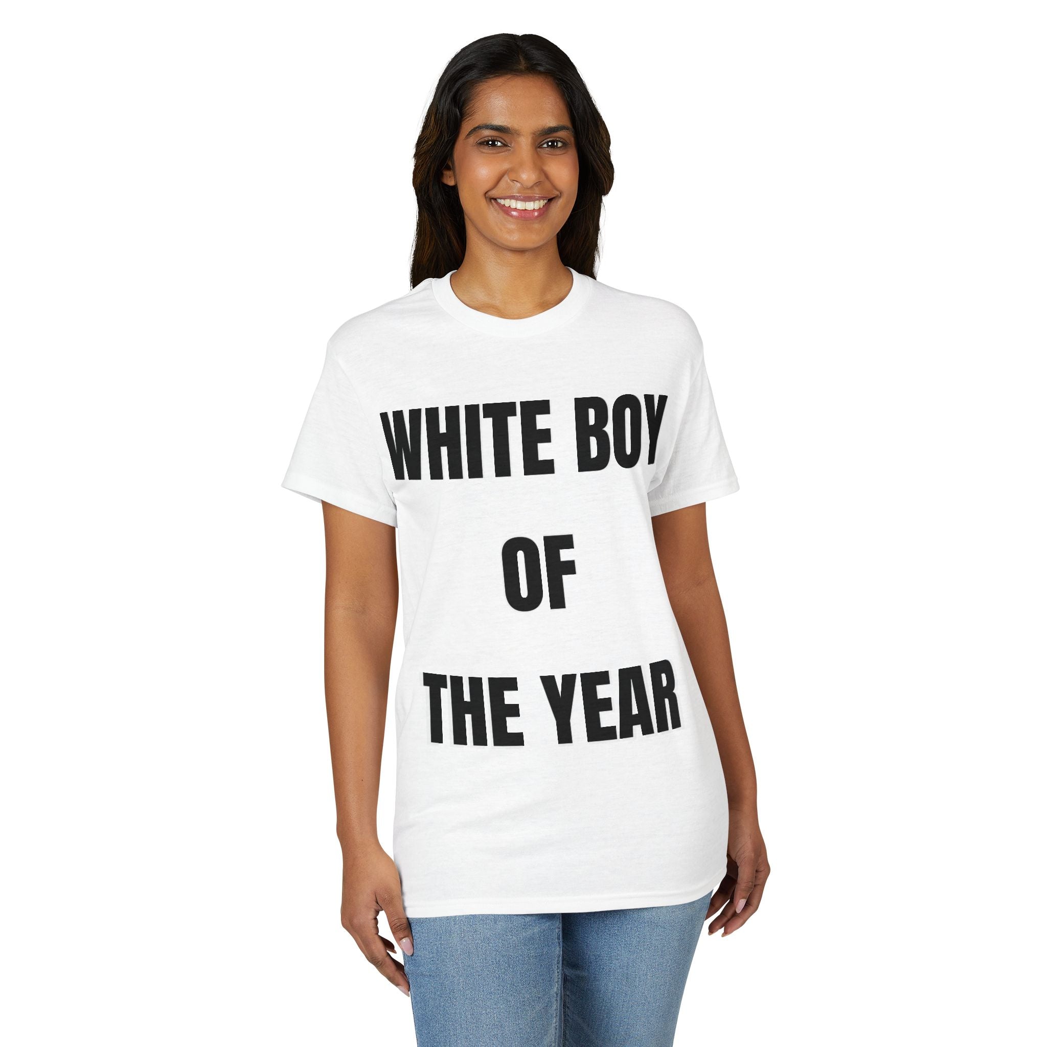 White boy of the year tshirt
